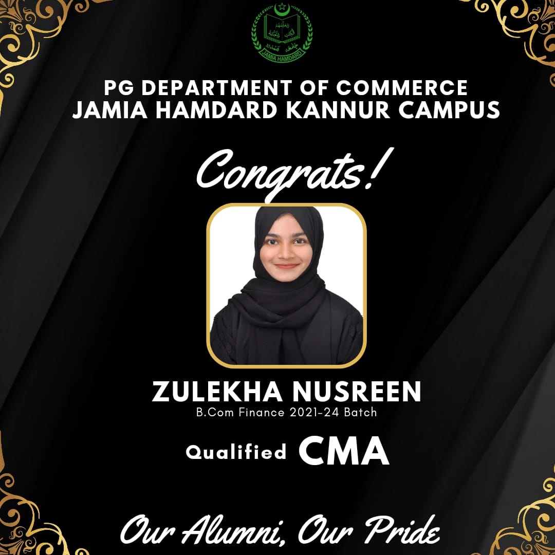 CMA Qualified – A Proud Alumni Achievement